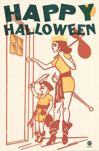 Hatch Show Print - Happy Halloween Poster