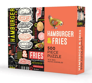 Hamburger & Fries Puzzle