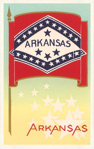 Flag of Arkansas Sticker