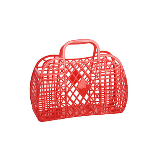 Retro Basket Small Jelly Bag - Red