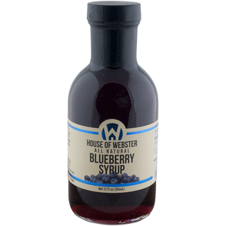 House Of Webster: Blueberry Syrup