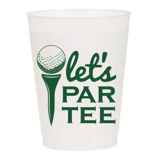 Let's Par Tee Golf Ball Reusable Cups