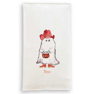 Boo Cowboy Tea Towel