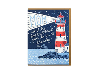 Mom Lighthouse Card