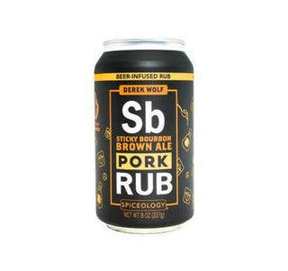 Spiceology: Sticky Bourbon Brown Ale Pork Rub