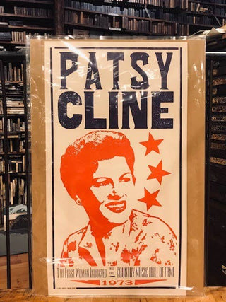 Hatch Show Print - Patsy Cline Poster