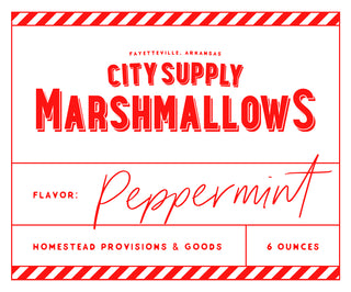 City Supply Peppermint Marshmallows