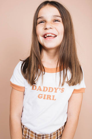 The Bee & The Fox: Daddy's Girl Ringer Kids Tee