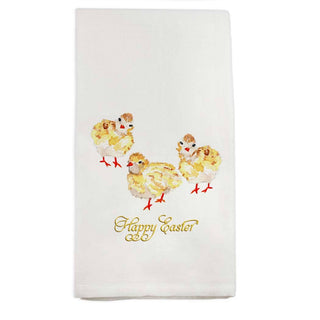 Three Baby Chicks Tea Towel