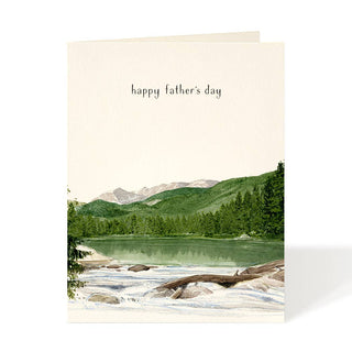 Mountain Stream Father's Day Card