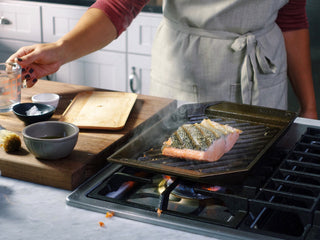 Finex: Cast Iron Lean Grill Pan - 15 in