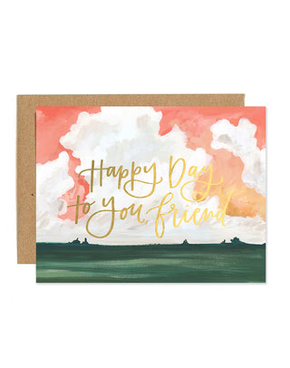 Happy Day Landscape Card
