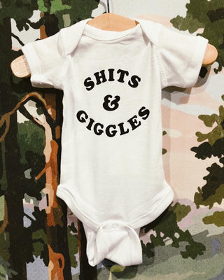 The Bee & The Fox: Shits & Giggles Onesie