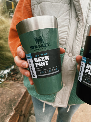 Stanley: Stacking Pint Cup - Hammertone Green