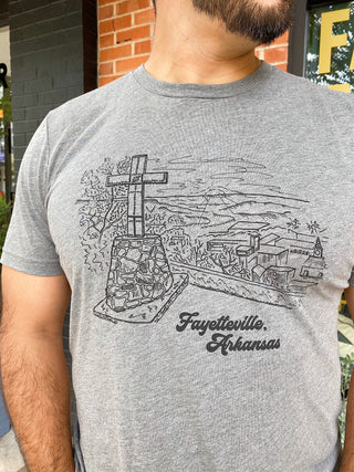 Mount Sequoyah Views T-Shirt (City Supply Exclusive)