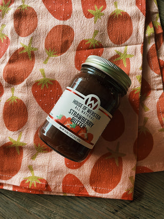 Strawberry Flour Sack Towel