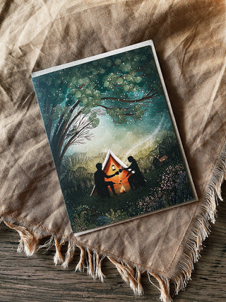 Camping Anniversary Card