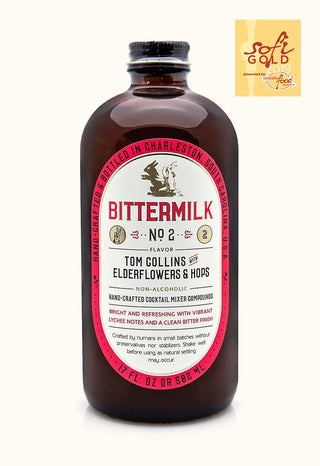 Bittermilk: Tom Collins Elderflower + Hops