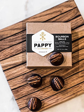 Pappy & Co: Handmade Bourbon Balls - Pack of 4