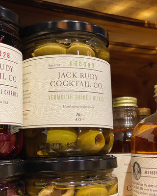 Jack Rudy: Vermouth Brined Olives