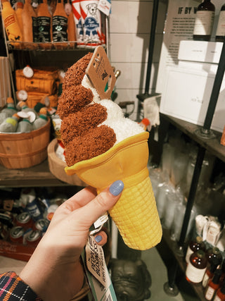 Soft Serve Ice Cream Dog Toy