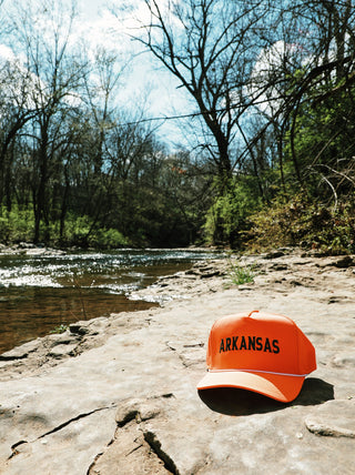 Arkansas Rope Hat - Blaze Orange