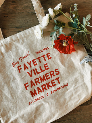 Fayetteville Farmers Market Buy Fresh Tote Bag