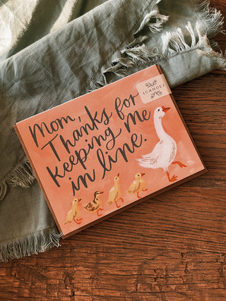 Mother's Day Duck Card