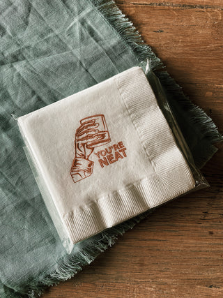 You're Neat Cocktail Napkins