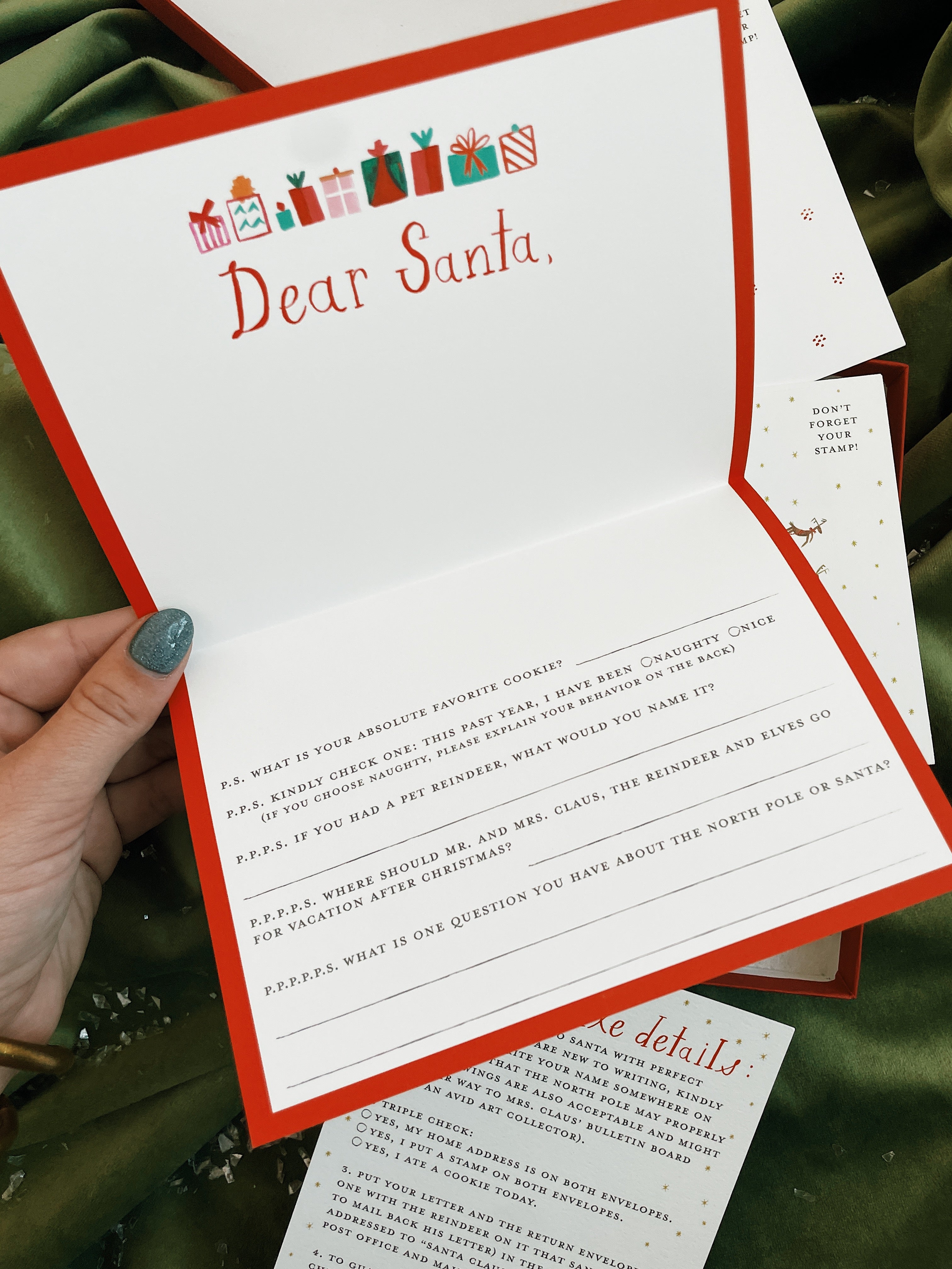 Santa Letter Writing Kit (Santa Writes Back!) – Neighborly