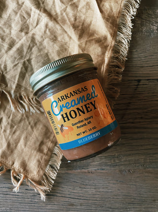 Guenther Apiary: Arkansas Creamed Honey - Blueberry