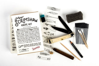Mollyjogger: Scrimshaw Knife Kit