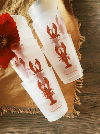 Pinch The Tail Crawfish Reusable Cups