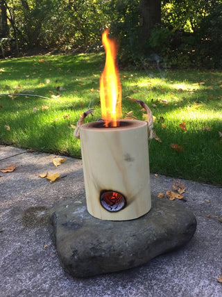 One Log Fire: Mini (1 hr burn)