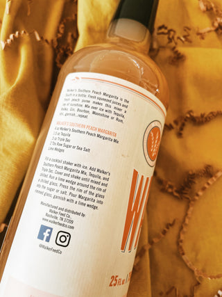 Walker's: Southern Peach Margarita - 25oz