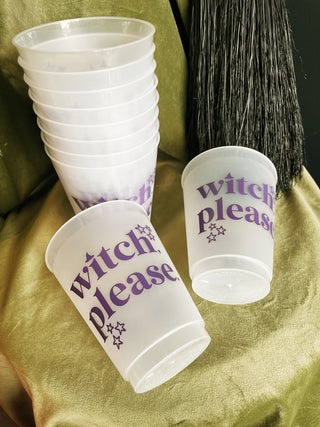 Witch Please Reusable Cups