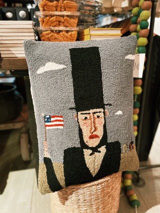 Abraham Lincoln Hook Pillow