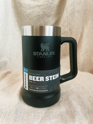 Stanley: The Bottle Opener Beer Stein - Cream Gloss