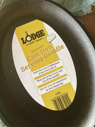 Lodge: Fajita Griddle Pan