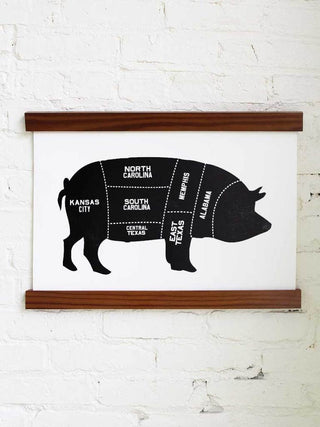 Old Try: Whole Hog Print - 13x20