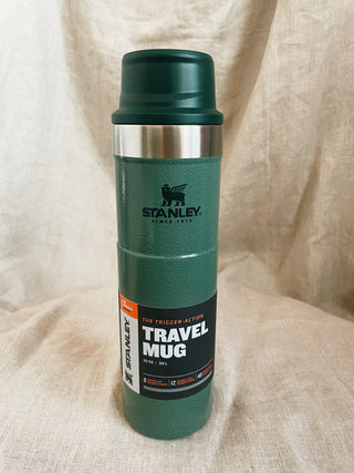 Stanley: Trigger Action Travel Mug - Hammertone Green –  citysupplyfayetteville