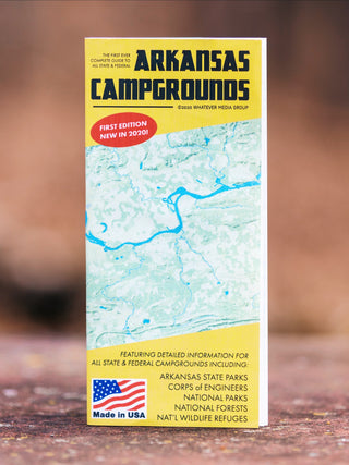 Arkansas Campgrounds Map, 2nd Edition
