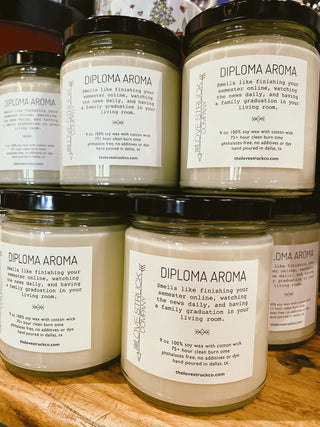Lovestruck Co: Diploma Aroma Candle