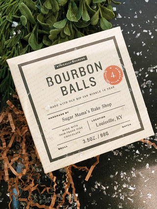 Pappy & Co: Handmade Bourbon Balls - Pack of 4
